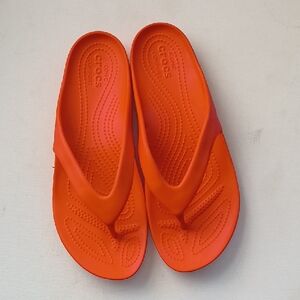 CROCS Vibrant Orange Sandals